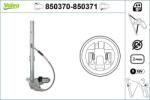 VALEO Mecanism actionare geam VALEO 850371 (850371)