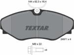 TEXTAR set placute frana, frana disc TEXTAR 2497101 (2497101)