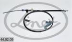 LINEX Cablu, frana de parcare LINEX 44.02. 09 (44.02.09)