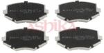 ASHIKA set placute frana, frana disc ASHIKA 50-03-383 (50-03-383)
