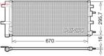 DENSO Condensator, climatizare DENSO DCN10053 (DCN10053)
