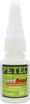 PETEC adeziv, reparatii plastic PETEC ADHESIVE SYSTEM SUPERGLUE AND FILLER 93520 (93520)