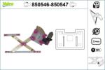 VALEO Mecanism actionare geam VALEO 850547 (850547)