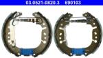 ATE Set saboti frana ATE Original TopKit 03.0521-0820.3 (03.0521-0820.3)
