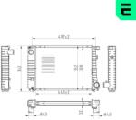 ERA Radiator, racire motor ERA 673265 (673265)
