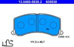 ATE set placute frana, frana disc ATE 13.0460-5838.2 (13.0460-5838.2)