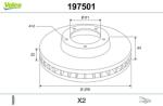 VALEO Disc frana VALEO 197501 (197501)