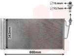 VAN WEZEL Condensator, climatizare VAN WEZEL 06005363 (06005363)