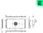 ERA Radiator, racire motor ERA 673518 (673518)