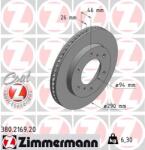 ZIMMERMANN Disc frana ZIMMERMANN COAT Z 380.2169. 20 (380.2169.20)