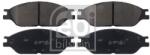 Febi Bilstein set placute frana, frana disc FEBI BILSTEIN 116072 (116072)