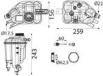 MAHLE Vas de expansiune, racire MAHLE CRT 350 000S (CRT 350 000S) - automobilus