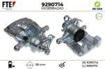 FTE Etrier frana FTE 9290714 (9290714) - automobilus