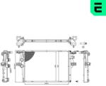 ERA Radiator, racire motor ERA 673009 (673009)