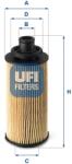UFI Filtru ulei UFI 25.127. 00 (25.127.00)