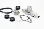 Continental Ctam Pompa apa + Set curea transmisie cu caneluri CONTINENTAL CTAM 6PK2260WP2 (6PK2260WP2)