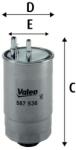 VALEO filtru combustibil VALEO 587536 (587536)