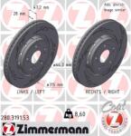 ZIMMERMANN Disc frana ZIMMERMANN BLACK Z 280.3191. 53 (280.3191.53)