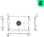 ERA Radiator, racire motor ERA 673137 (673137)