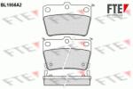 FTE set placute frana, frana disc FTE 9010543 (9010543)