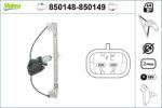 VALEO Mecanism actionare geam VALEO 850149 (850149)