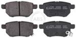 ABS set placute frana, frana disc ABS 37580 (37580)