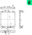 ERA Radiator, racire motor ERA 673380 (673380)