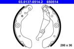 ATE Set saboti frana ATE 03.0137-0514.2 (03.0137-0514.2)