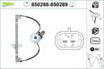 VALEO Mecanism actionare geam VALEO 850289 (850289)