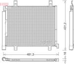 DENSO Condensator, climatizare DENSO DCN32023 (DCN32023)