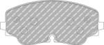 FERODO set placute frana, frana disc FERODO FCP5358H (FCP5358H)