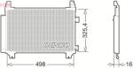 DENSO Condensator, climatizare DENSO DCN50029 (DCN50029)