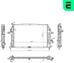 ERA Radiator, racire motor ERA 673085 (673085)
