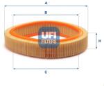 UFI Filtru aer UFI 30.922. 01 (30.922.01)