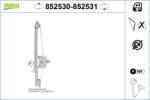 VALEO Mecanism actionare geam VALEO 852531 (852531)