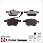 ZIMMERMANN set placute frana, frana disc ZIMMERMANN 23392.900. 1 (23392.900.1)