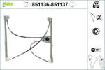 VALEO Mecanism actionare geam VALEO 851137 (851137)