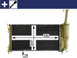 MAHLE Radiator, racire motor MAHLE BEHR CR 2010 000S (CR 2010 000S)