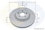 COMLINE Disc frana COMLINE ADC5083V (ADC5083V)