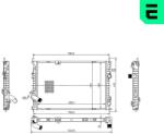 ERA Radiator, racire motor ERA 673551 (673551)