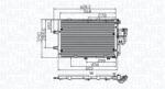 Magneti Marelli Condensator, climatizare MAGNETI MARELLI 350203891000 (350203891000) - automobilus