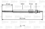 VALEO Bujie incandescenta VALEO 345103 (345103)
