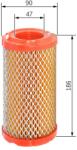 Bosch Filtru aer BOSCH F 026 400 371 (F 026 400 371)