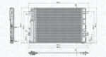 Magneti Marelli Condensator, climatizare MAGNETI MARELLI 350203758000 (350203758000) - automobilus