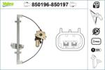 VALEO Mecanism actionare geam VALEO 850197 (850197)