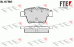FTE set placute frana, frana disc FTE 9010558 (9010558)