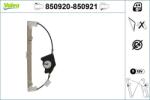 VALEO Mecanism actionare geam VALEO 850920 (850920)