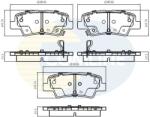 COMLINE set placute frana, frana disc COMLINE CBP32161 (CBP32161)