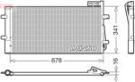 DENSO Condensator, climatizare DENSO DCN02035 (DCN02035)