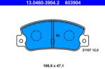 ATE set placute frana, frana disc ATE 13.0460-3904.2 (13.0460-3904.2)